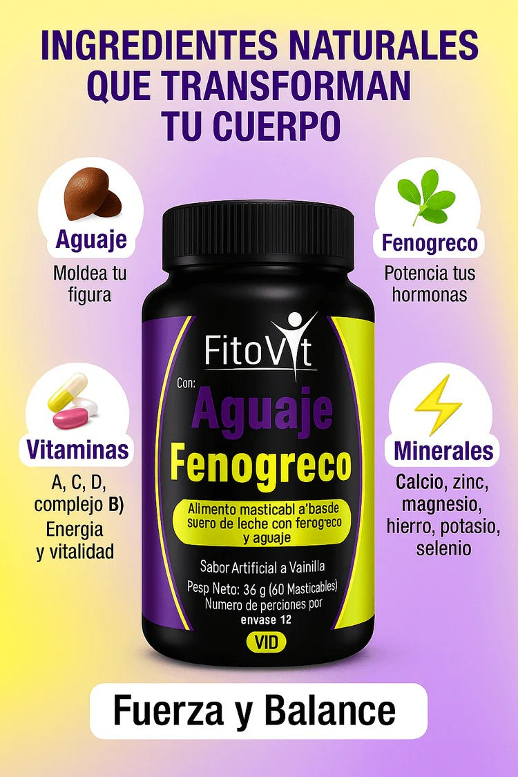 "Compra Aguaje y Fenogreco 100% Natural – Envíos a Toda Colombia"